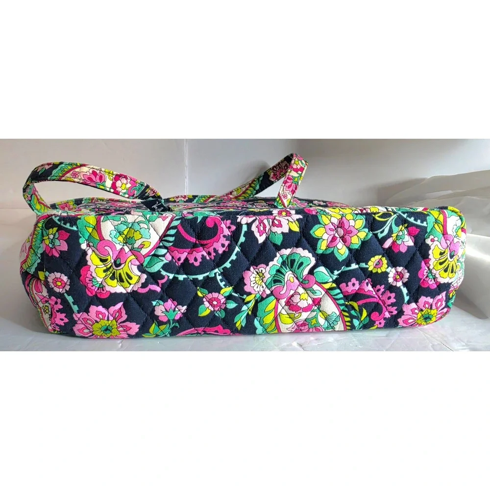 Vera Bradley Petal Paisley Villager Tote Bag and Pouch Set 14557-154 NWT